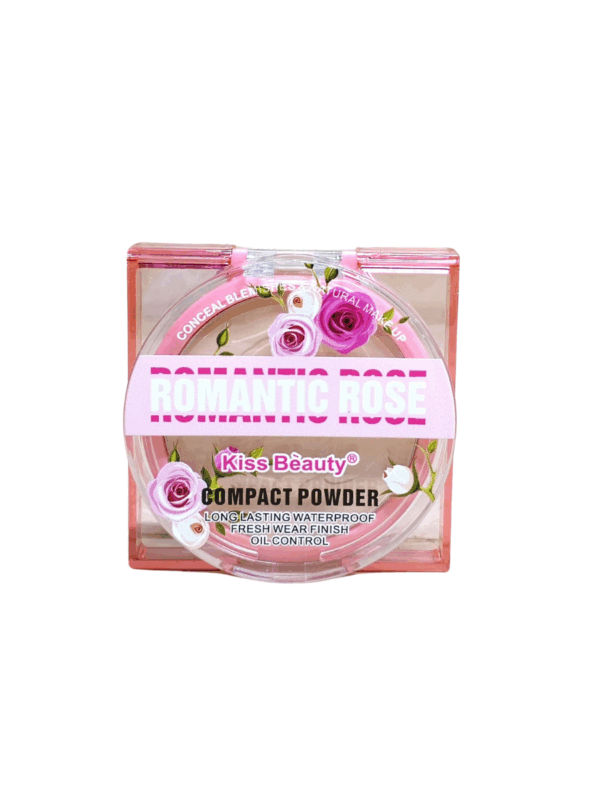 🌹 Kiss Beauty – Romantic Rose Compact Powder