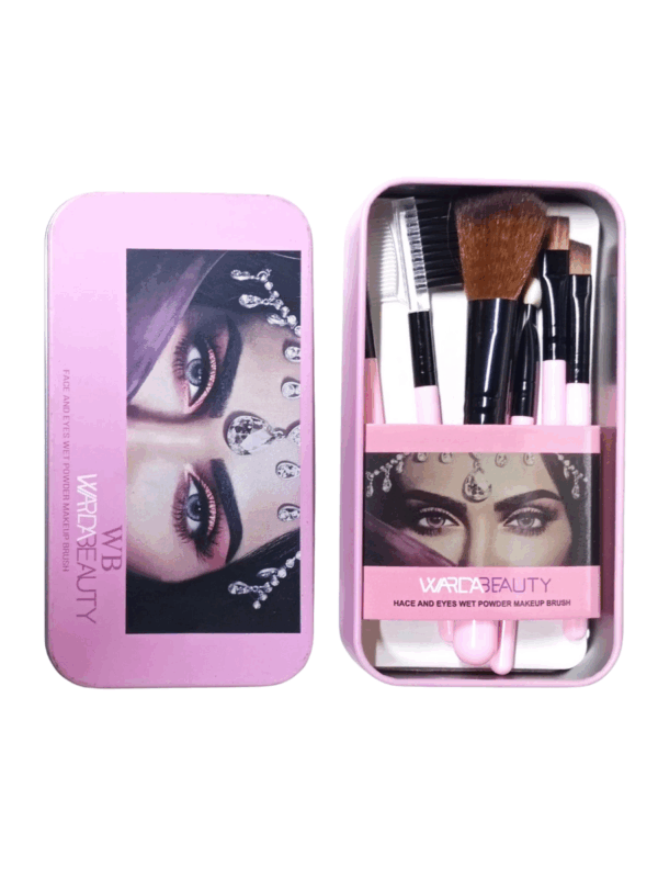 Coffret Pinceaux de Maquillage – Warda Beauty (7 pièces)