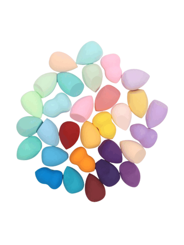 Éponges à Maquillage Multi-formes et Multi-couleurs