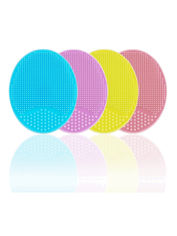 Mini brosse exfoliante en silicone pour le visage